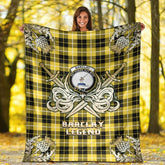 Clan Barclay Dress Modern Tartan Gold Courage Symbol Blanket AQ35 Clan Barclay Tartan Today